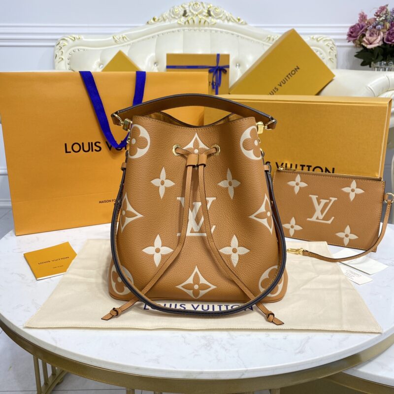 Replica Louis Vuitton Noe Bucket Brown MM 1 Replica Louis Vuitton Noe Bucket Brown MM - high-quality designer bag clone