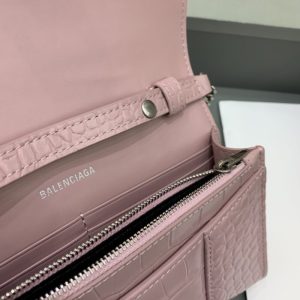 Replica Balenciaga Hourglass On Chain Pink 2 Replica Balenciaga Hourglass On Chain Pink - premium 1:1 fake handbag model