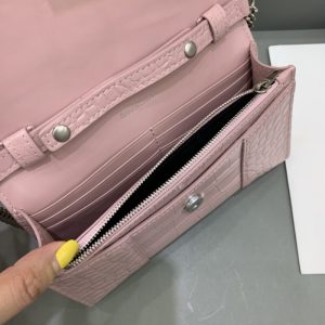 Replica Balenciaga Hourglass On Chain Pink 3 Replica Balenciaga Hourglass On Chain Pink - elite superclone designer purse