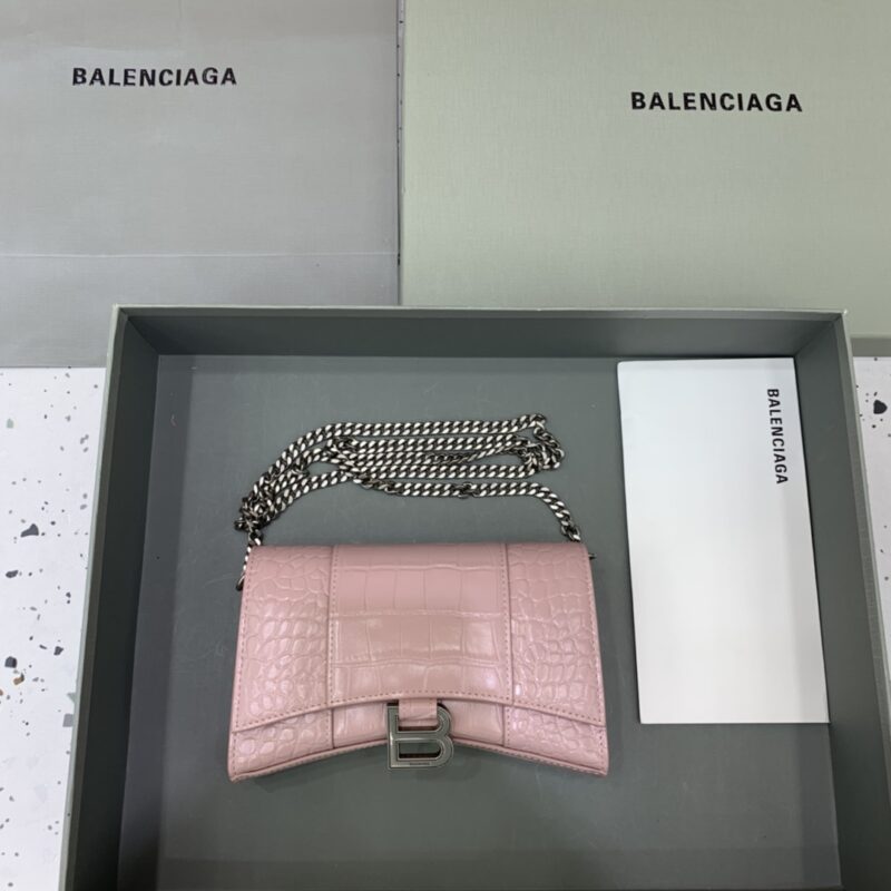 Replica Balenciaga Hourglass On Chain Pink 1 Replica Balenciaga Hourglass On Chain Pink - top-rated replica designer bag