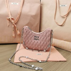 Replica Miu Miu Matelassé Crystal Pink 2 Replica Miu Miu Matelassé Crystal Pink - elite superclone designer purse