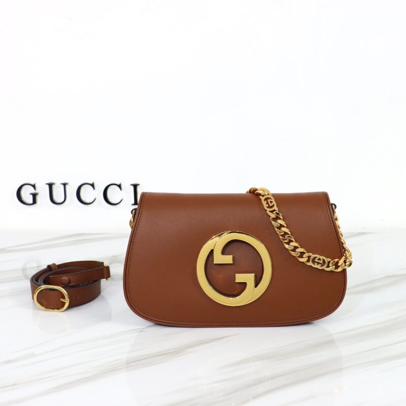 Replica Gucci Blondie Leather Brown 3 Replica Gucci Blondie Leather Brown - top-tier luxury replica shoulder bag