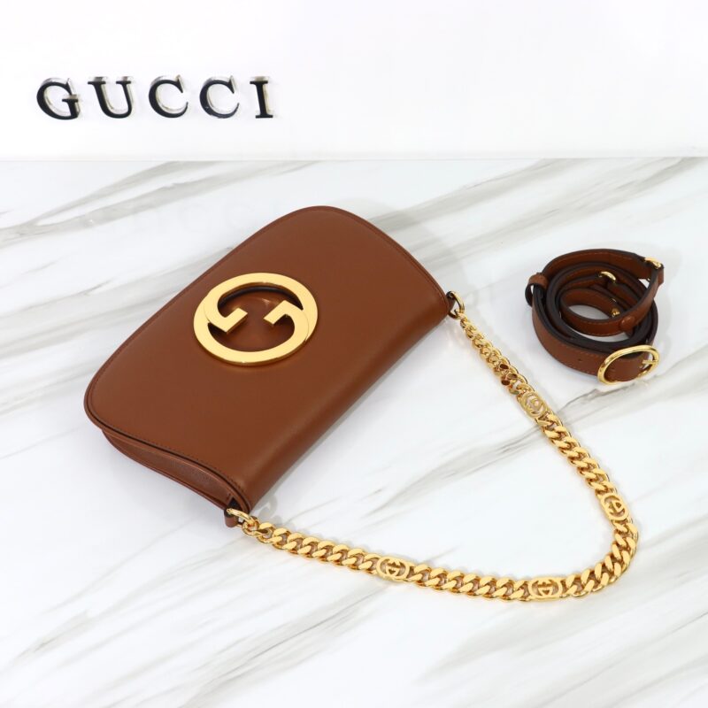 Replica Gucci Blondie Leather Brown 6 Replica Gucci Blondie Leather Brown - high-quality designer bag clone