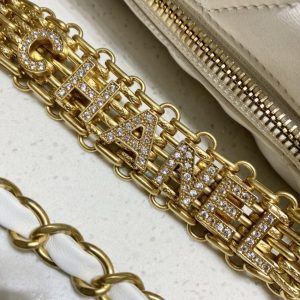 Replica CHANEL 22s Rhinestone Hobo White 3 Replica CHANEL 22s Rhinestone Hobo White - elite superclone designer purse