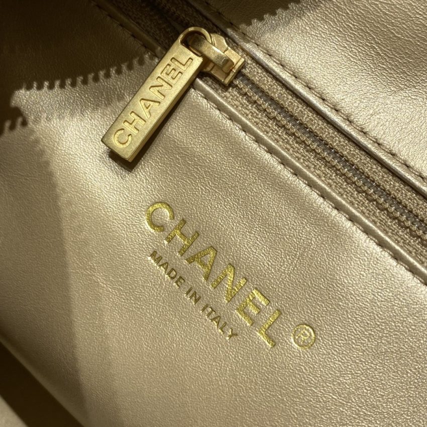 Replica CHANEL 22s Rhinestone Hobo White 5 Replica CHANEL 22s Rhinestone Hobo White - top-tier luxury replica shoulder bag