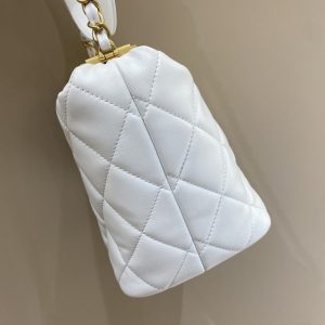 Replica CHANEL 22s Rhinestone Hobo White 6 Replica CHANEL 22s Rhinestone Hobo White - high-quality designer bag clone