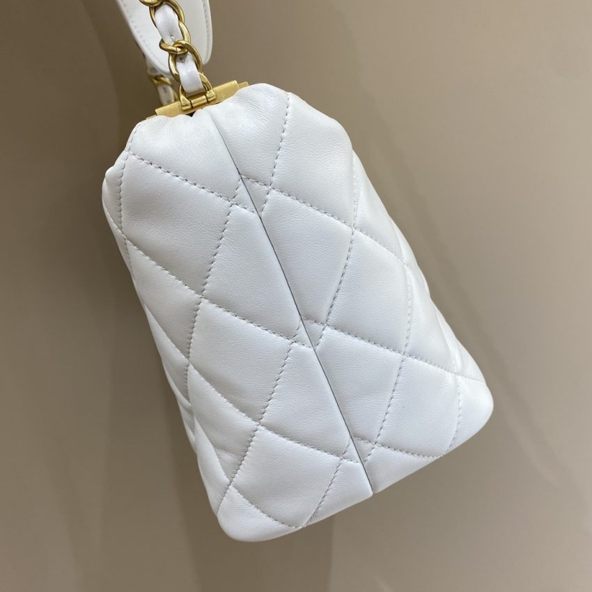 Replica CHANEL 22s Rhinestone Hobo White 6 Replica CHANEL 22s Rhinestone Hobo White - high-quality designer bag clone