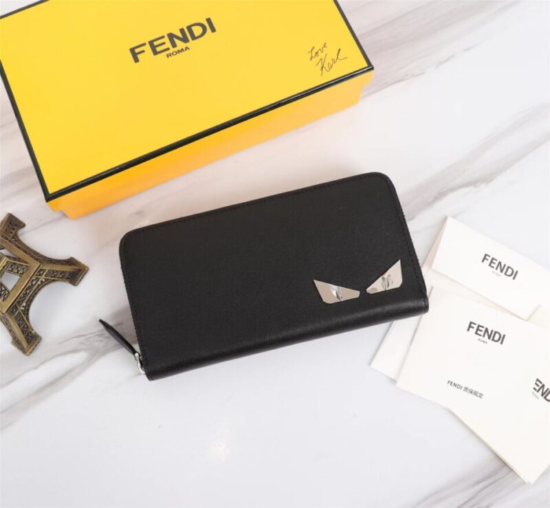 Replica Fendi Grey Eyes Wallet - ultra-realistic fake designer tote
