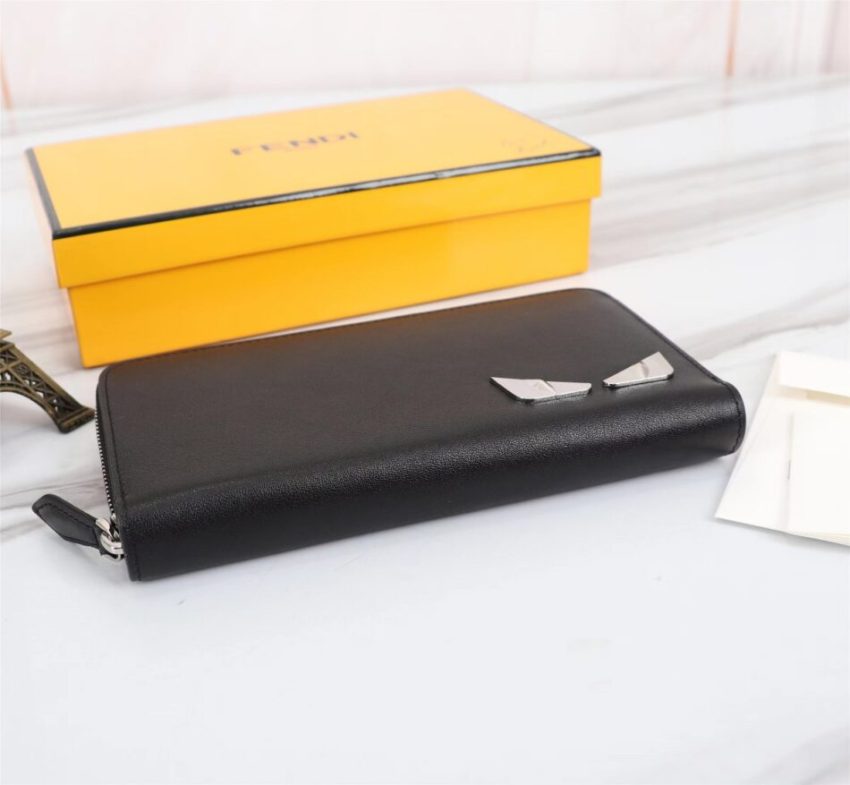 Replica Fendi Grey Eyes Wallet - best-selling designer handbag dupe