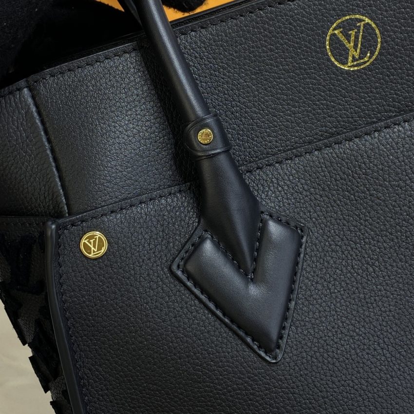 Replica Louis Vuitton On My Side Black All 3 Replica Louis Vuitton On My Side Black All - ultra-realistic fake designer tote