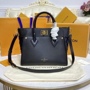 Replica Louis Vuitton On My Side Black All 1 Replica Louis Vuitton On My Side Black All - premium 1:1 fake handbag model