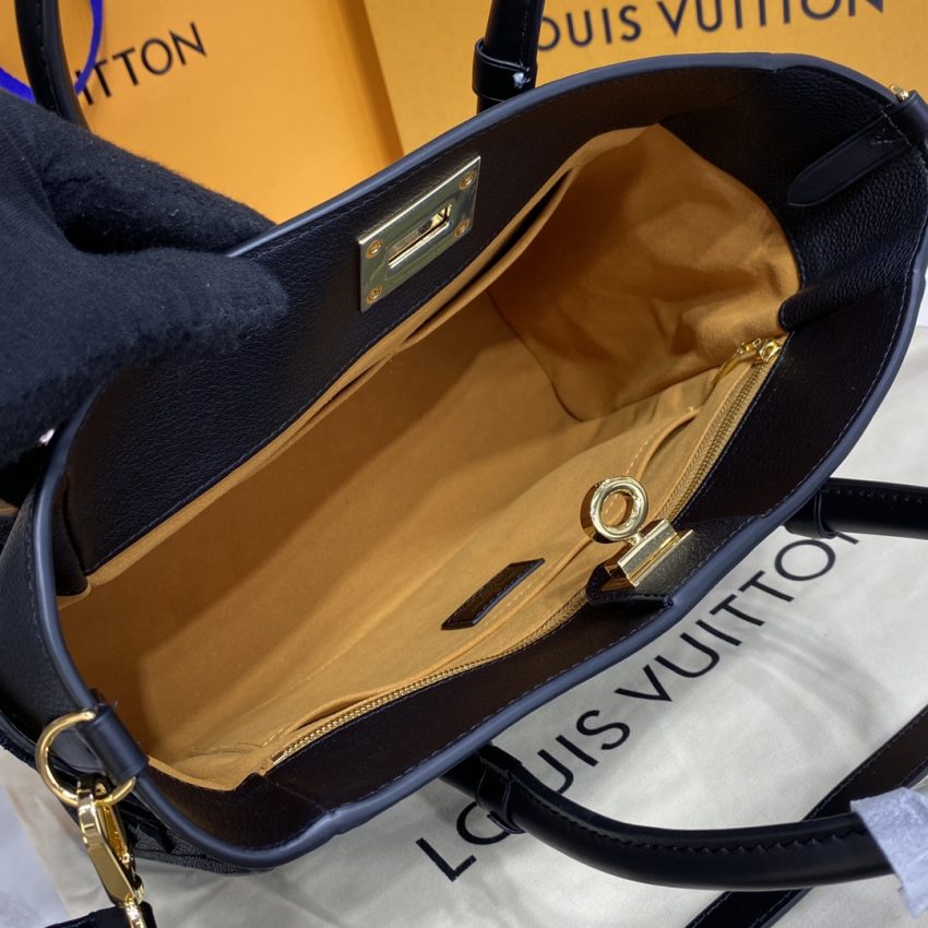 Replica Louis Vuitton On My Side Black All 7 Replica Louis Vuitton On My Side Black All - ultra-realistic fake designer tote