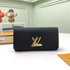 Replica Louis Vuitton Twist Wallet Black 1 Replica Louis Vuitton Twist Wallet Black - best-selling designer handbag dupe