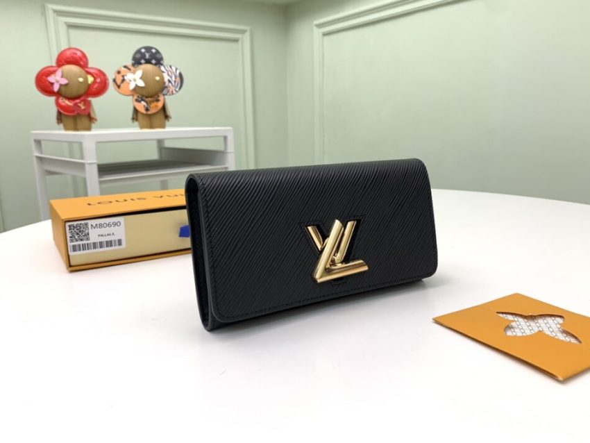 Replica Louis Vuitton Twist Wallet Black 9 Replica Louis Vuitton Twist Wallet Black - top-tier luxury replica shoulder bag