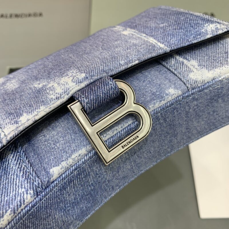 Replica Balenciaga Hourglass On Chain Denim 4 Replica Balenciaga Hourglass On Chain Denim - high-accuracy replica luxury purse