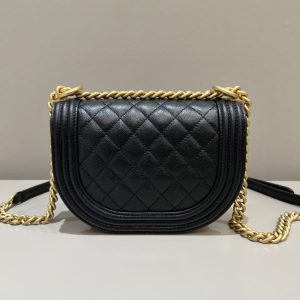 Replica CHANEL Le Boy Semi Circular 6 Replica CHANEL Le Boy Semi Circular - best-selling designer handbag dupe