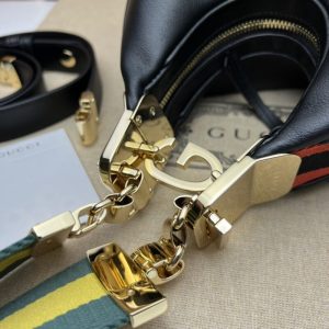 Replica Gucci Attache Canvas Black 4 Replica Gucci Attache Canvas Black - ultra-realistic fake designer tote