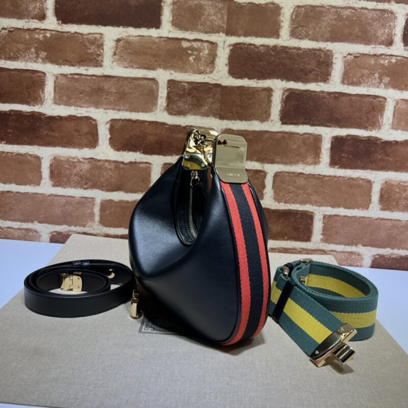 Replica Gucci Attache Canvas Black 6 Replica Gucci Attache Canvas Black - high-accuracy replica luxury purse