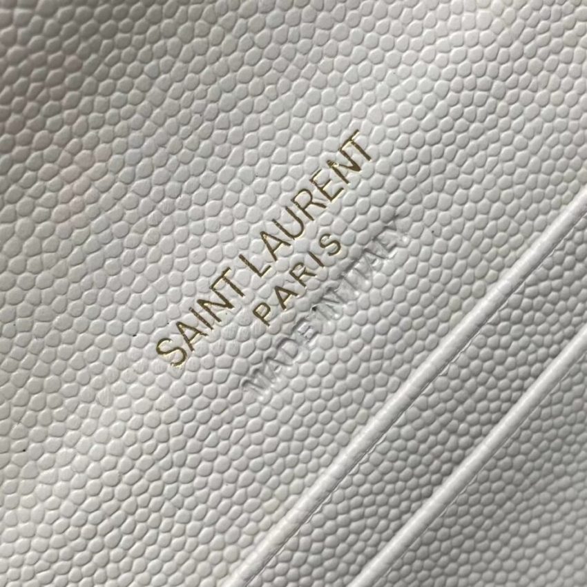 Replica Yves Saint Laurent Chain Wallet White 5 Replica Yves Saint Laurent Chain Wallet White - 1:1 designer replica handbag