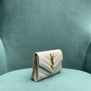 Replica Yves Saint Laurent Chain Wallet White 6 Replica Yves Saint Laurent Chain Wallet White - premium-grade designer purse dupe