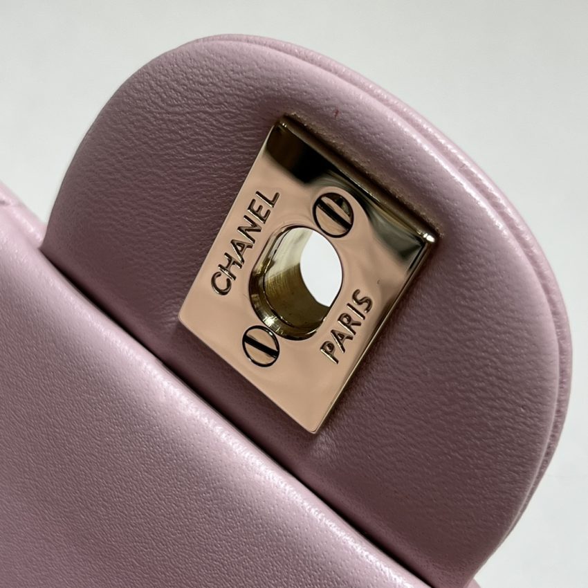 Replica CHANEL CF 20 cm Lion Pink 4 Replica CHANEL CF 20 cm Lion Pink - high-quality designer bag clone