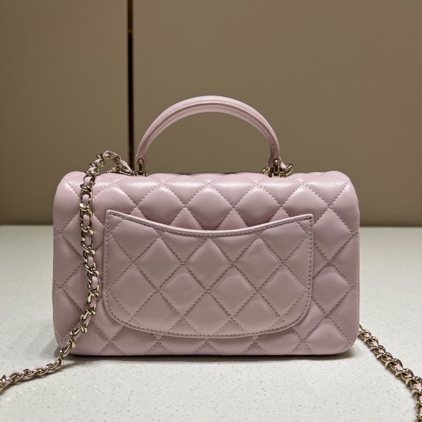 Replica CHANEL CF 20 cm Lion Pink 6 Replica CHANEL CF 20 cm Lion Pink - high-quality designer bag clone