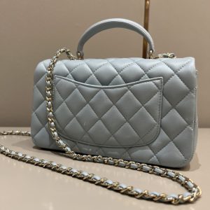 Replica CHANEL CF 20 cm Lion Grey 3 Replica CHANEL CF 20 cm Lion Grey - high-end fake designer purse