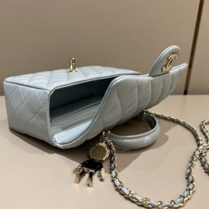 Replica CHANEL CF 20 cm Lion Grey 7 Replica CHANEL CF 20 cm Lion Grey - premium-grade designer purse dupe