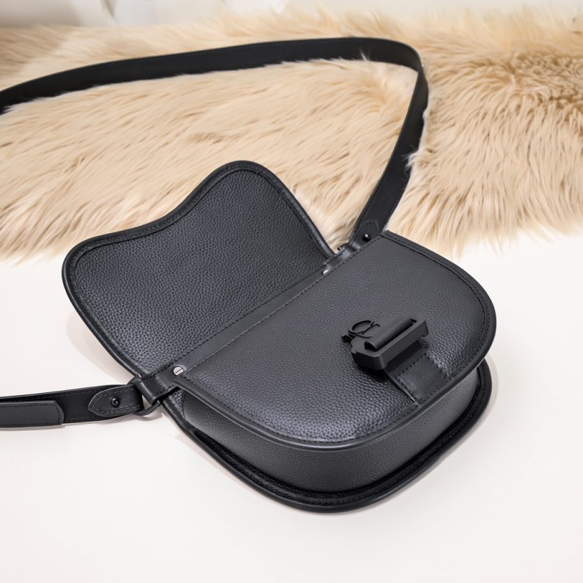 Replica Dior Mini Gallop Bag with Strap Black 6 Replica Dior Mini Gallop Bag with Strap Black - realistic designer-inspired fake bag