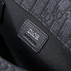 Replica Dior Mini Gallop Bag with Strap Black Canvas 5 Replica Dior Mini Gallop Bag with Strap Black Canvas - authentic-look luxury purse replica