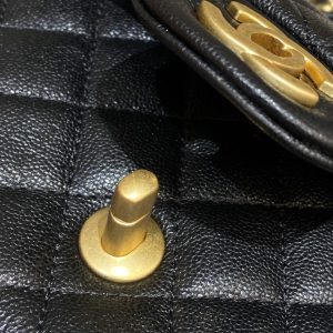 Replica CHANEL CF 20 cm Handle Black 6 Replica CHANEL CF 20 cm Handle Black - authentic-look luxury purse replica