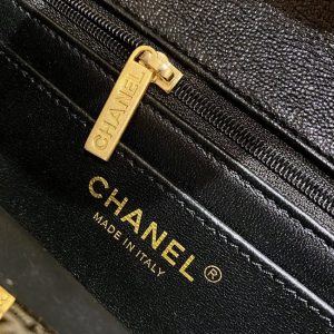 Replica CHANEL CF 20 cm Handle Black 7 Replica CHANEL CF 20 cm Handle Black - authentic-look luxury purse replica