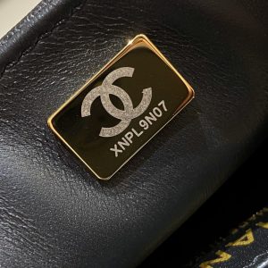 Replica CHANEL CF 20 cm Handle Black 8 Replica CHANEL CF 20 cm Handle Black - high-quality designer bag clone