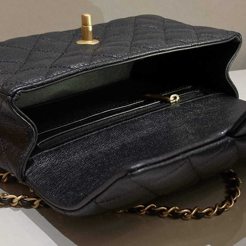 Replica CHANEL CF Handle Black 9 Replica CHANEL CF Handle Black - near-authentic luxury replica handbag