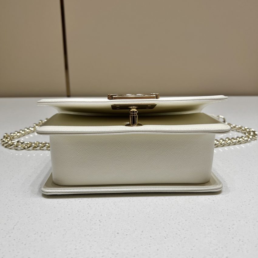 Replica CHANEL Le Boy Small Ivory 9 Replica CHANEL Le Boy Small Ivory - authentic-look luxury purse replica