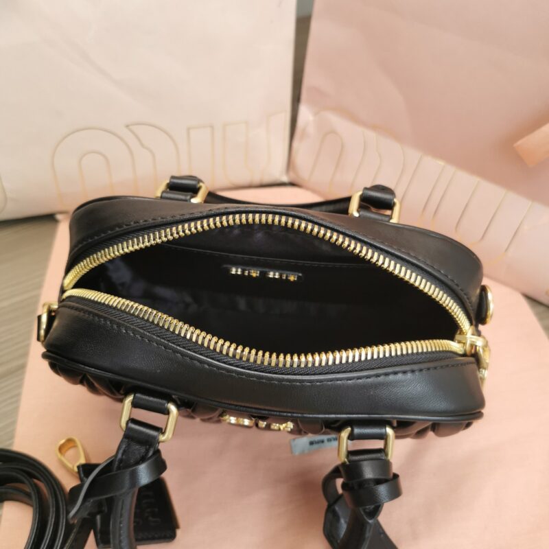 Replica Miu Miu Arcadie Small Black 8 Replica Miu Miu Arcadie Small Black - near-authentic luxury replica handbag