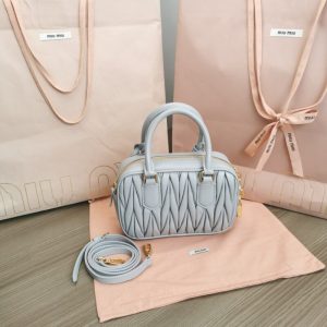 Replica Miu Miu Arcadie Small Light Blue 2 Replica Miu Miu Arcadie Small Light Blue - premium 1:1 fake handbag model