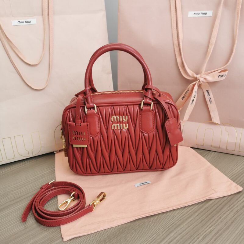 Replica Miu Miu Arcadie Medium Red 1 Replica Miu Miu Arcadie Medium Red - best-selling designer handbag dupe