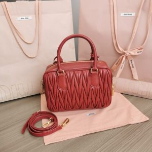 Replica Miu Miu Arcadie Medium Red 2 Replica Miu Miu Arcadie Medium Red - premium 1:1 fake handbag model