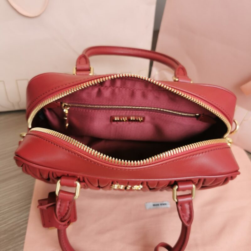 Replica Miu Miu Arcadie Medium Red 8 Replica Miu Miu Arcadie Medium Red - elite superclone designer purse