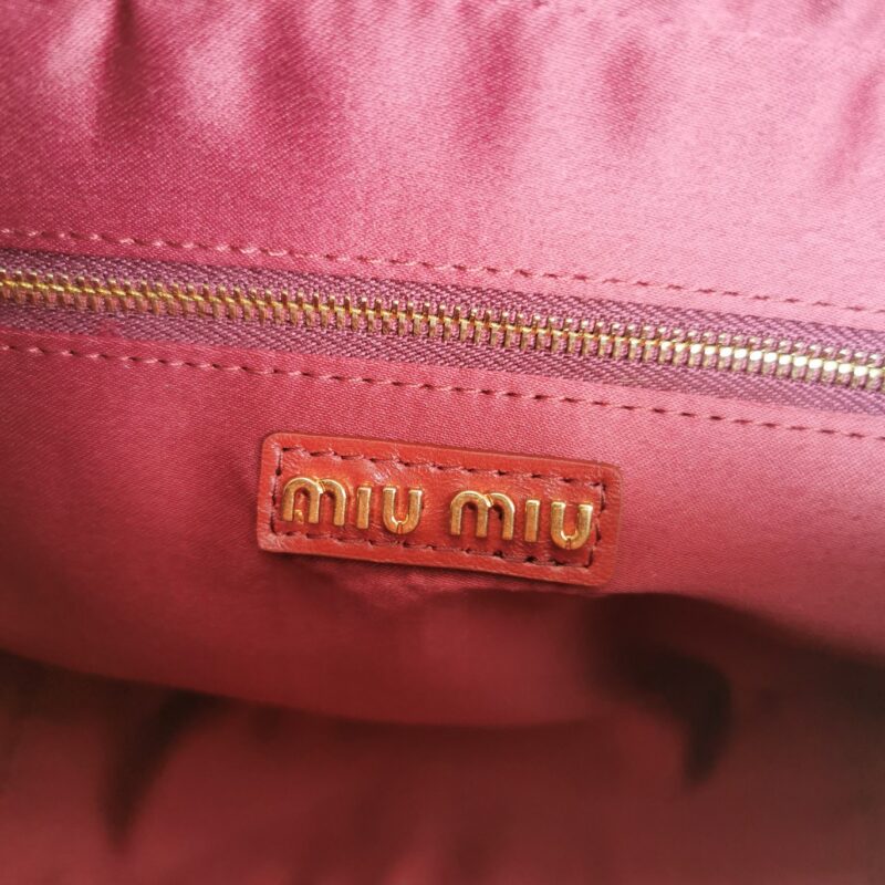 Replica Miu Miu Arcadie Medium Red 9 Replica Miu Miu Arcadie Medium Red - 1:1 designer replica handbag