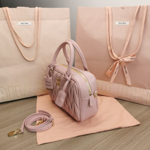 Replica Miu Miu Arcadie Medium Pink - elite superclone designer purse