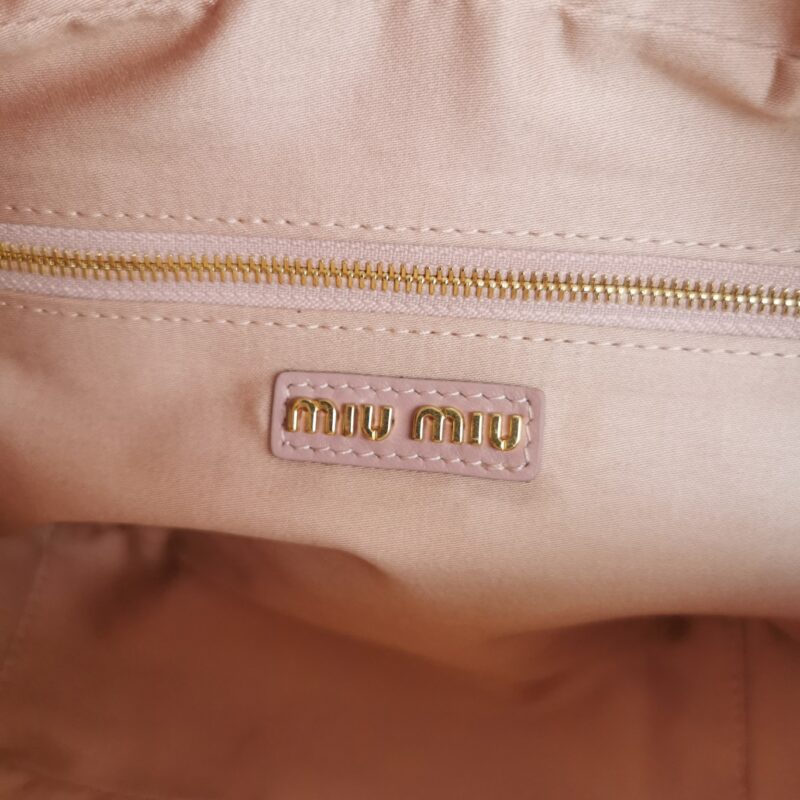 Replica Miu Miu Arcadie Medium Pink - ultra-realistic fake designer tote