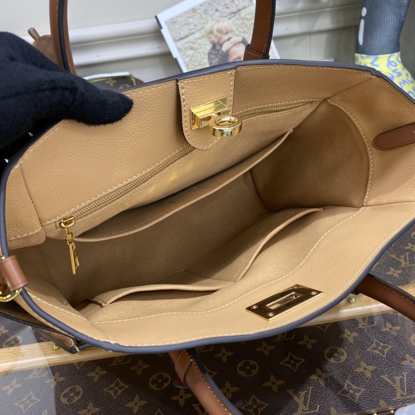 Replica Louis Vuitton On My Side Apricot 8 Replica Louis Vuitton On My Side Apricot - near-authentic luxury replica handbag