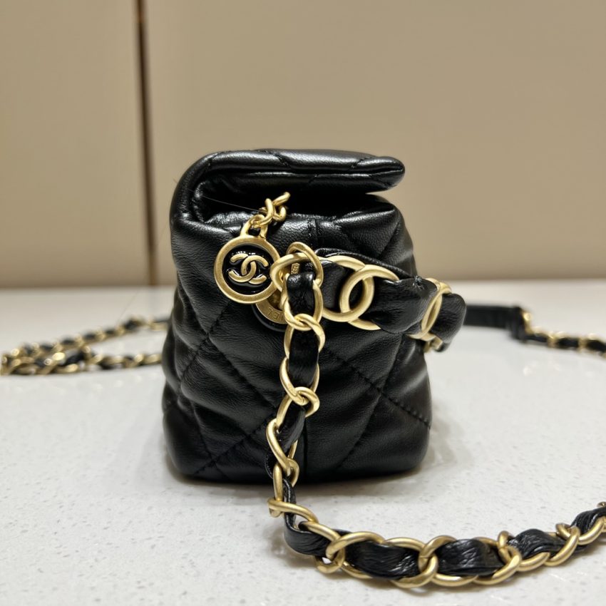 Replica CHANEL Hobo Bag Black 3 Replica CHANEL Hobo Bag Black - high-quality designer bag clone