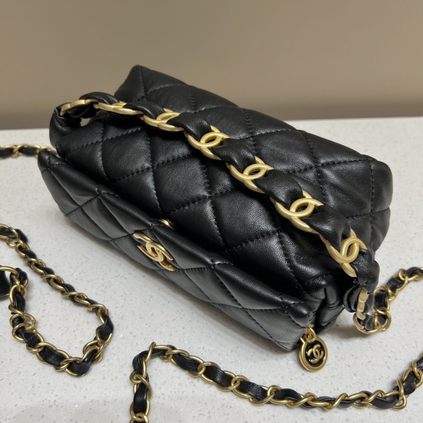 Replica CHANEL Hobo Bag Black 8 Replica CHANEL Hobo Bag Black - premium-grade designer purse dupe
