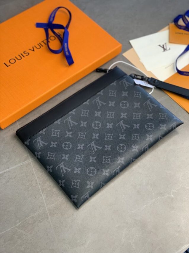 Replica Louis Vuitton To Go Pochette Black 3 Replica Louis Vuitton To Go Pochette Black - best quality luxury bag dupe