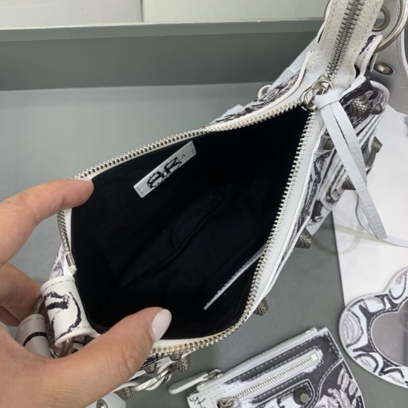 Replica Balenciaga Le Cagole Graffiti White 5 Replica Balenciaga Le Cagole Graffiti White - best-selling designer handbag dupe