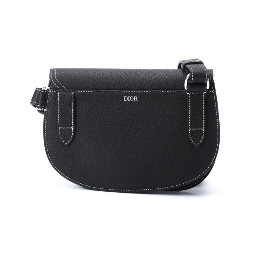 Replica Dior Saddle Shoulder Bag Black 5 Replica Dior Saddle Shoulder Bag Black - premium 1:1 fake handbag model