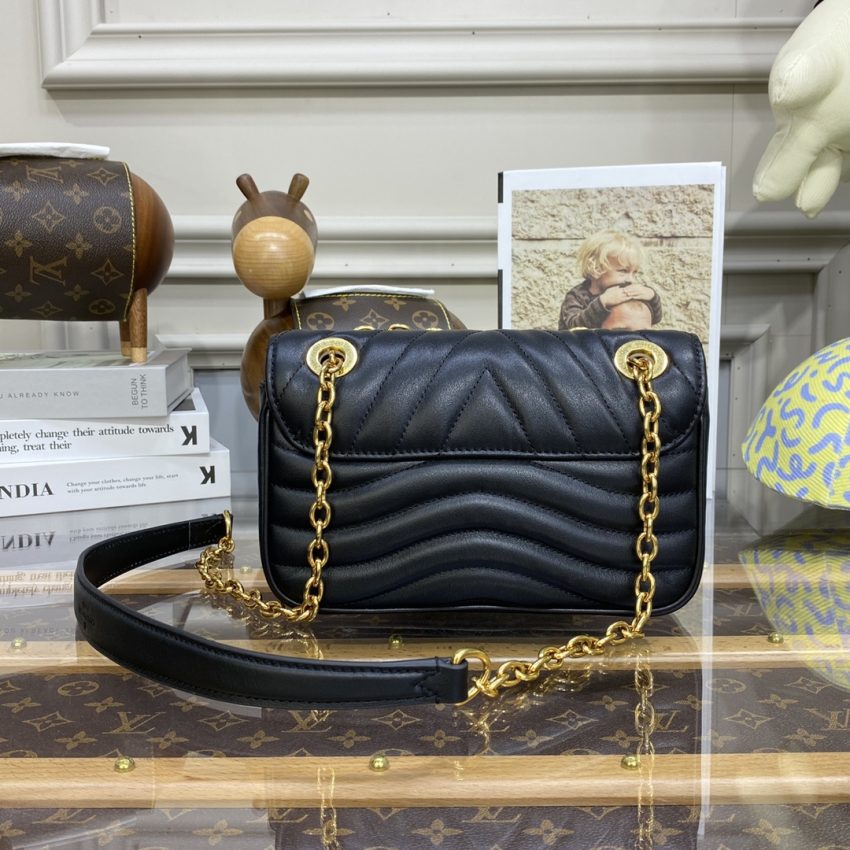 Replica Louis Vuitton New Wave Black - near-authentic luxury replica handbag